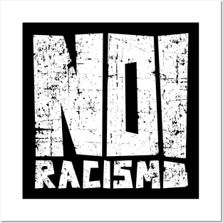 no racism vintage Posters and Art